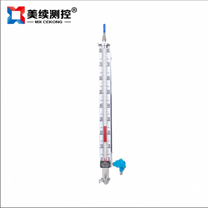 磁翻板液位计(卫生型带远传式)MX-WW-144-02 磁翻板液位计(卫生型带远传式)MX-WW-144-02