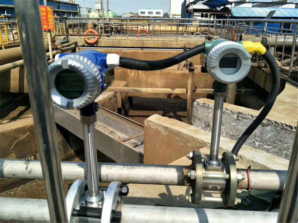 涡街流量计现场图片